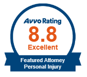 Avvo Rating 8.8 Excellent | Featured Attorney Personal Injury